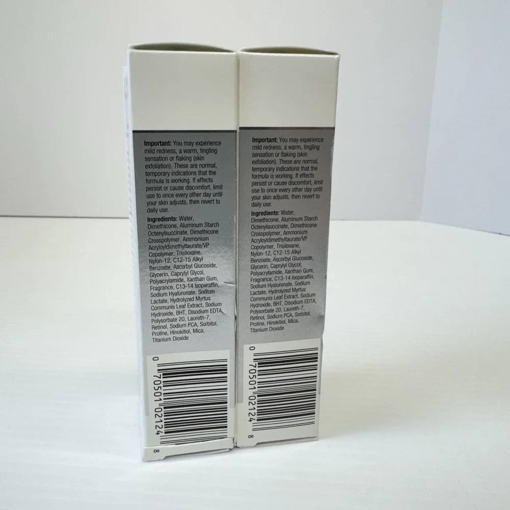 2 Neutrogena Rapid Wrinkle Repair Retinol Serum Wrinkles 1 fl Oz Lot